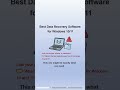 Data Recovery on Windows 11/10 | Best Software #software #data #recovery #windows #tools