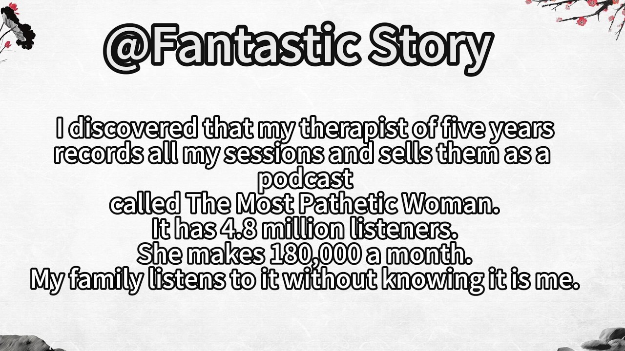 I discovered that my therapist of five yearsrecords all my sessions and sells