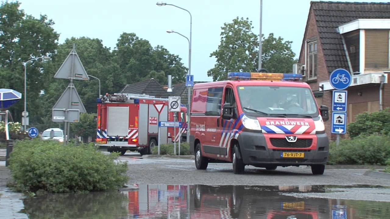 veel wateroverlast Onstwedde