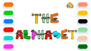 Learn to Draw The Alphabet Lore - Drawing and Coloring Tutorial for Kids screenshot 2