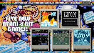 New Atari 8-Bit Games! Fire 'n Ice, Carcer, Avery Breakout (ZPH), Bubbledash, Tony Do It! Net Worth