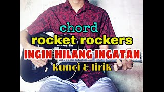 Ingin hilang ingatan lirik chord