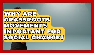 Why Are Grassroots Movements Important for Social Change? | Social Issues For Everyone News