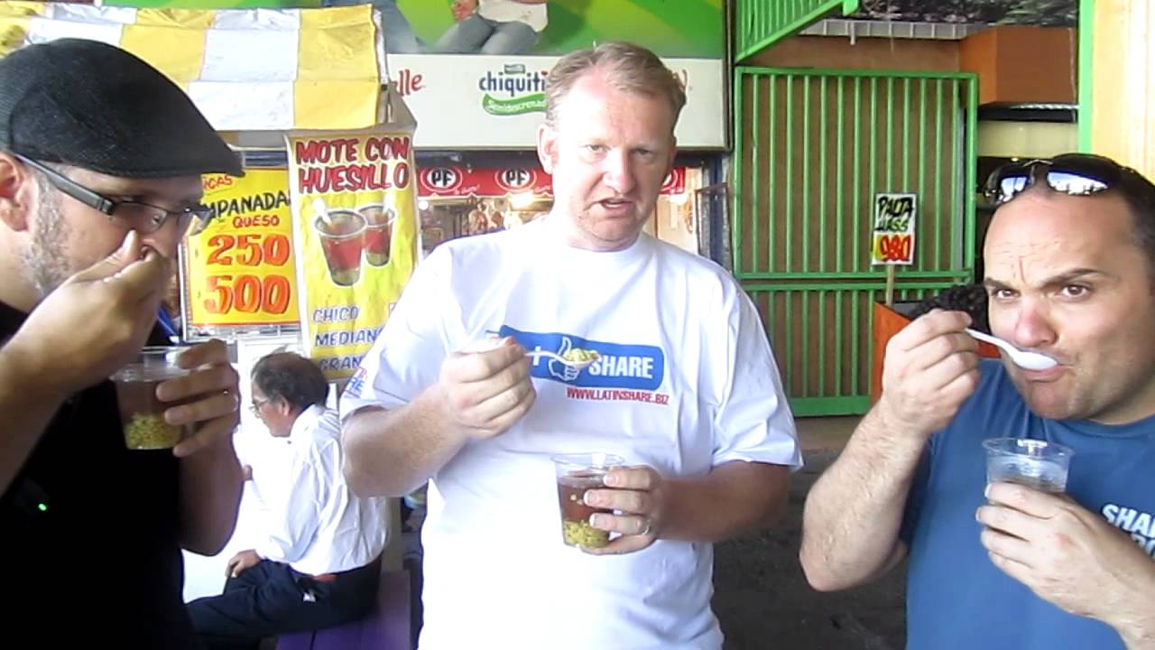 Sharing the Point Chile - Mote Con Huesillo