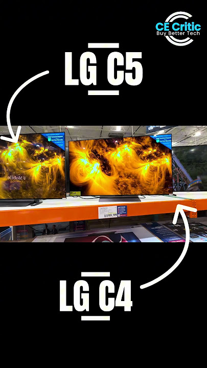 LG C5 vs LG C4 comparison at Costco
