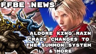 Aldore King Rain Coming - Ffbe - Final Fantasy Brave Exvius