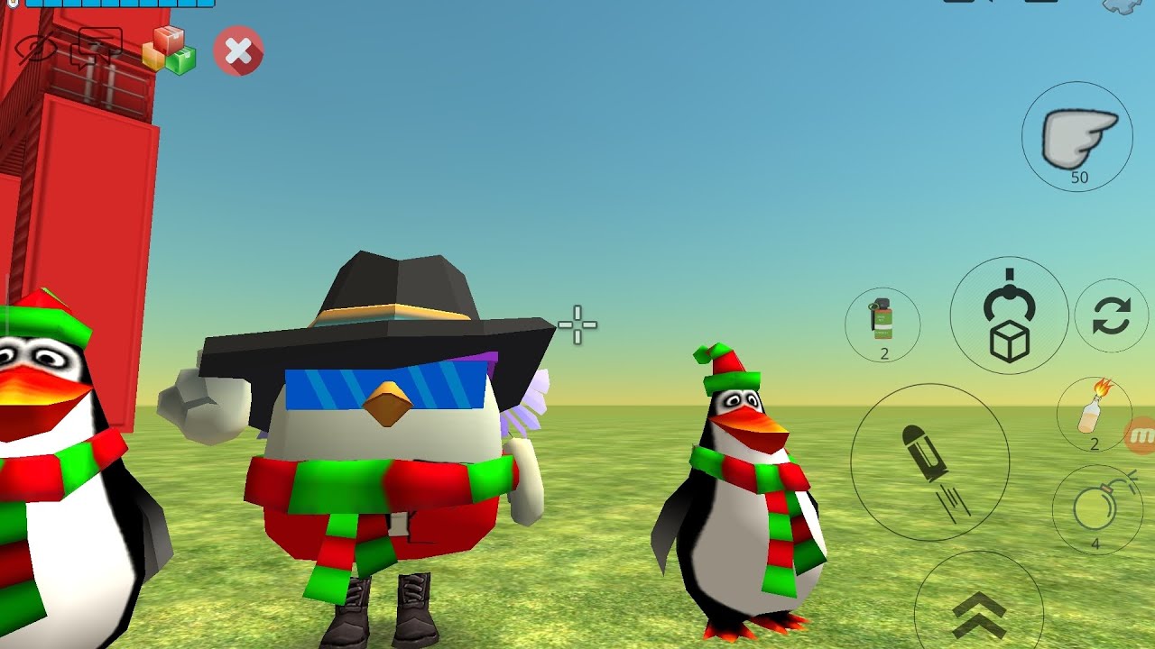 Игра chicken gun с читерами я встретил в дуэли