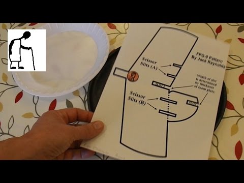 foam plate glider