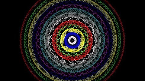 #spirograph #4bit #render with #my 100% pure #python #graphics #library