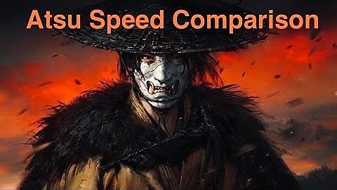 Movement Speed Comparison | Dash Cancel, Typhoon Kick Cancel | Ghost of Yotei