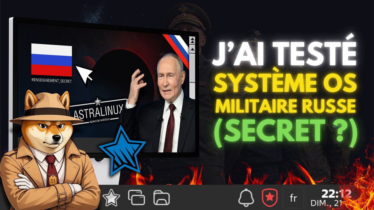 J’ai Installé le Système d’Exploitation Militaire Russe… Et je l’ai Connecté à Internet