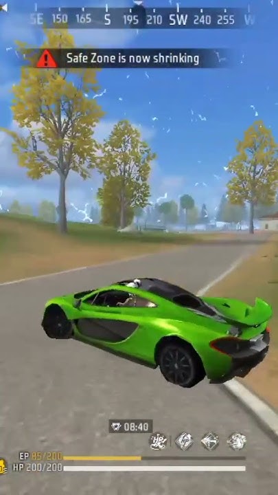 free fire game play video car race #treanding #shortsvideo #