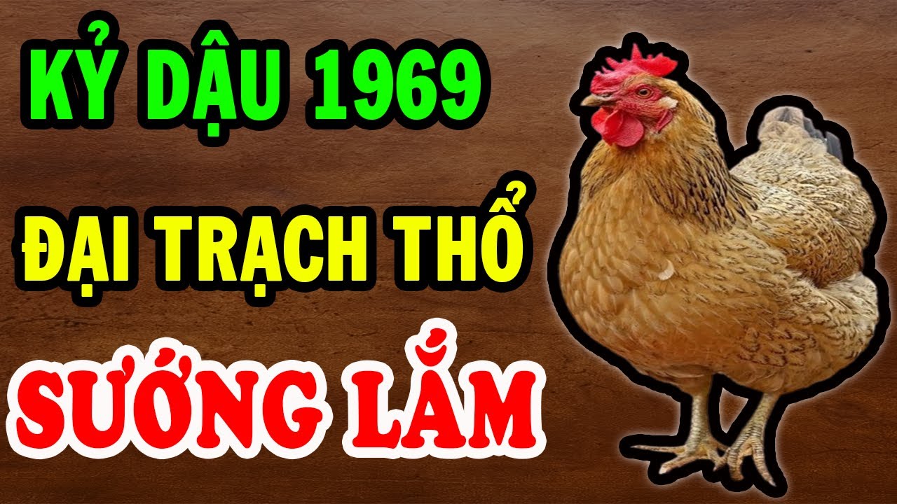 Kỷ Dậu 1969 Đại Trạch Thổ - Biết Sớm 5 Điều Này Hậu Vận ĐẠI PHÚC Tiền Tài Nhiều Như Núi