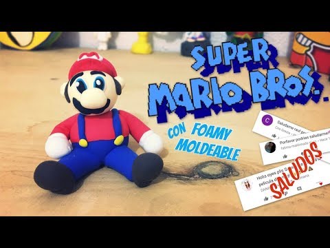 Como hacer a Mario Bros con Foamy Moldeable