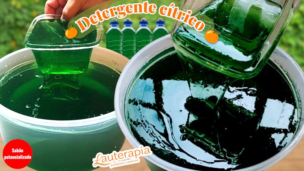 👩🏻‍🔬 SÓ MISTUREI ISSO 😱 FIZ DETERGENTE CONCENTRADO 😱 DE ADEUS A GORDURAS MANCHAS TAMBÉM TIRA ODOR  🫧
