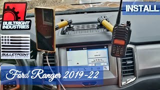 INSTALL | Ford Ranger Dash Mounts | BulletPoint & BuiltRight | Phone  GMRS| 201922
