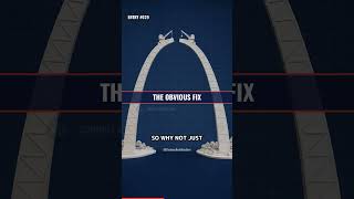 The Gateway Arch Wasn't Closed by Engineers Alone. Firefighters Hosed a Leg to Fit the Last Piece.