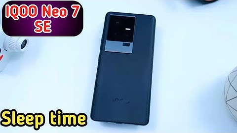 How To Change Lock Screen Time In Iqoo Neo 7 SE, Auto Screen Off In Iqoo Neo 7 SE, Sleep Time