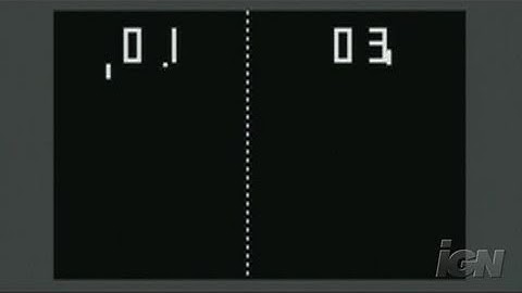 Atari Classics Evolved Sony PSP Gameplay - Pong