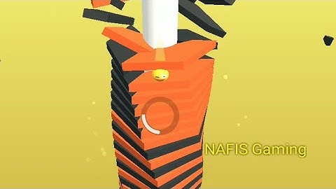 Stack Ball Mobile Game | All Levels Walkthrough | Android iOS Games | NAFIS Gaming