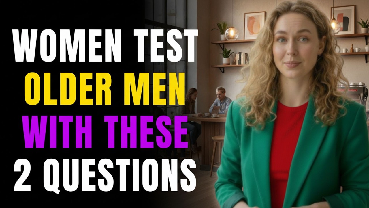When a Woman Desires an Older Man, She Tests Him With These 2 Questions | Female Psychology