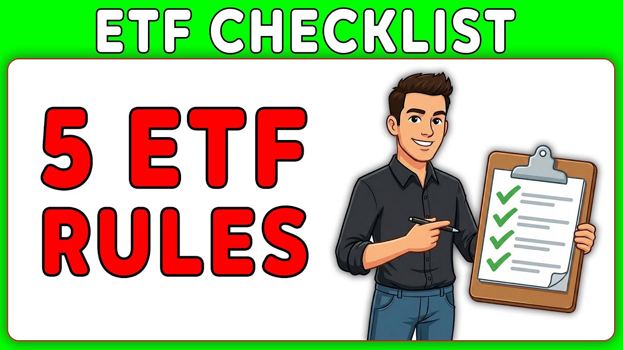 HOW TO CHOOSE AN ETF: THE 5-STEP CHECKLIST FOR BEGINNERS! 🎯