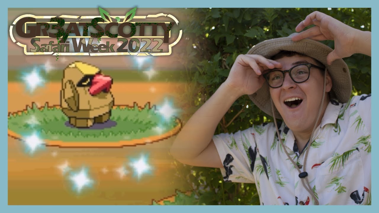 Shiny Nosepass in the Pokemon Soul Silver Safari Zone after 9104