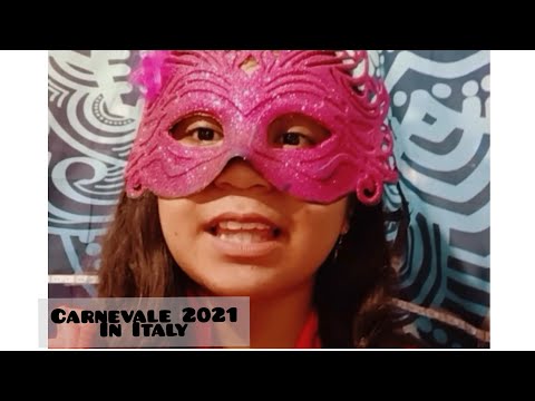 Carnevale 2021 in Italy #vlog Marie Sole Montiano