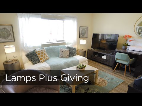 A Sense of Home and Lamps Plus Partner to Help a Family in Need