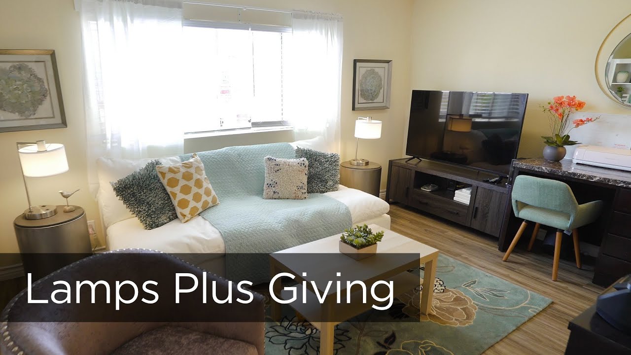 A Sense of Home and Lamps Plus Partner to Help a Family in Need YouTube