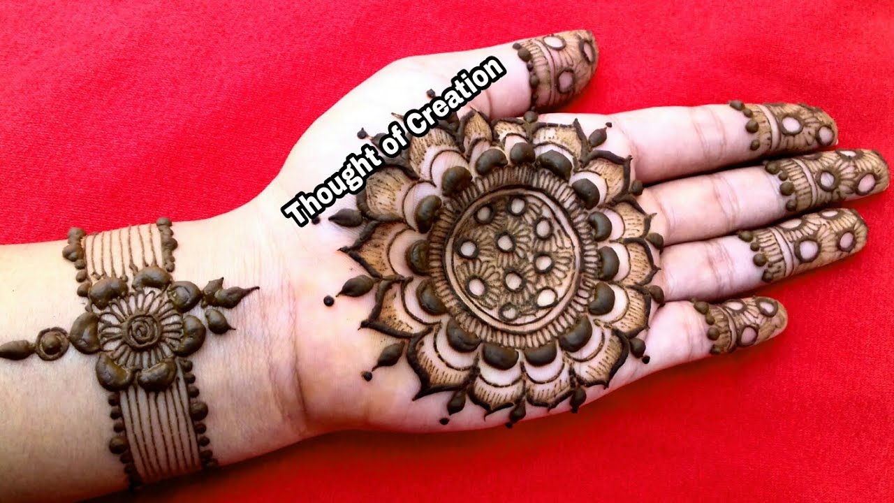 Mandala Henna  Design  2019  Eid Special Henna  Mehndi  Design  