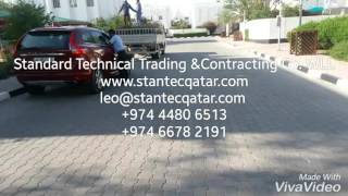 INTERLOCK SPEED HUMP CONSTRUCTION QATAR