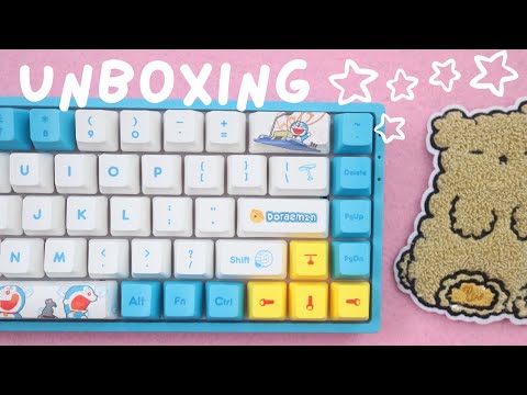 New Doraemon Keyboard and a gift from Glitter <strong>Bones</strong> Boutique