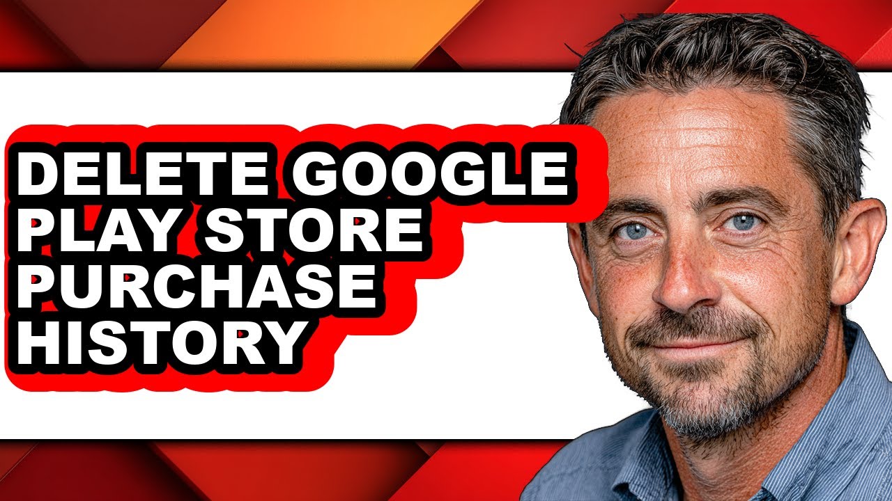 How to Delete Google Play Store Purchase History (only Way) - YouTube
