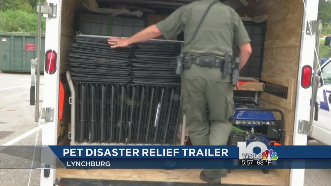 Lynchburg unveils state’s first Regional Pet Disaster Relief Trailer