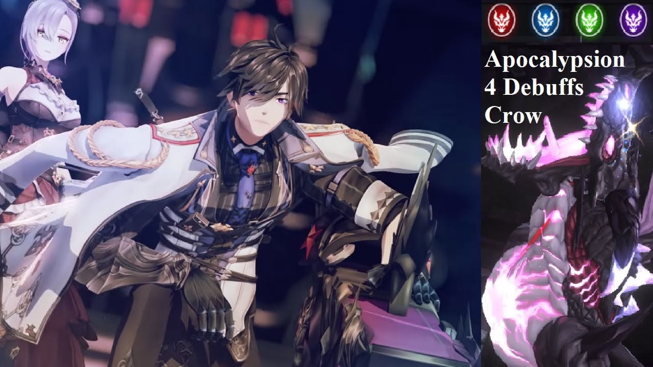 King's Raid: Apocalypsion (4 Debuffs) - Crow (No Shea)