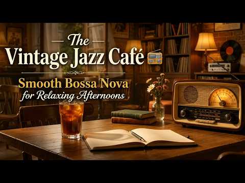 The Vintage Jazz Café 📻 Smooth Bossa Nova for Relaxing Afternoons