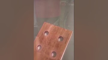 Hydraulic four-hole punching and shearing machine