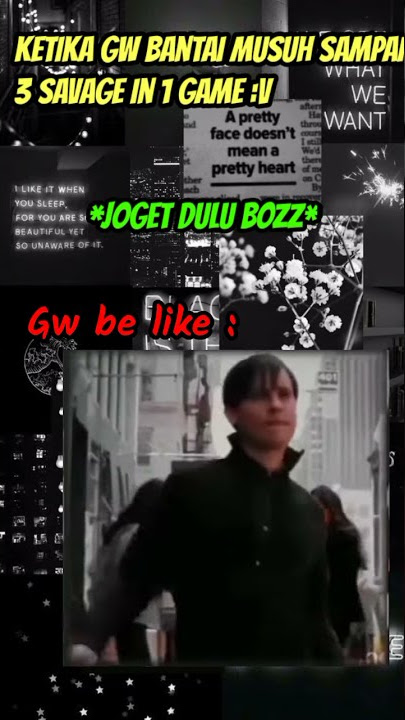 Tiktok ML VIRAL! GW BE LIKE VERSI SAVAGE || STATUSWA STORYWA 2021 FULLSCREEN || MLBB