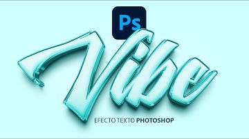 Texto 3D photoshop