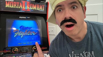 Play Virtua Fighter on an Arcade1Up using PS1/PS2 wireless adaptor!