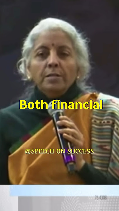 Essential Skills for Aspiring Entrepreneurs | Nirmala Sitharaman ✨