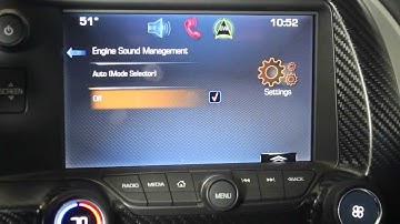 Setting the Exhaust Tone in the 2014 Corvette Stingray at Bill Stasek Chevrolet