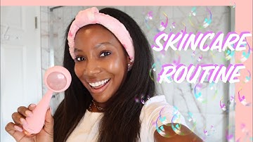 AT HOME SKINCARE DEVICE & ROUTINE ft. PMD Clean Pro RQ | Whitney Wiley