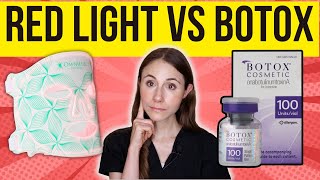 Red Light Versus Botox For Wrinkles 🤔