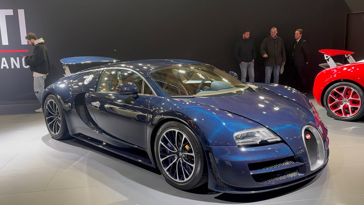 BUGATTI VEYRON SUPER SPORT 🔥  😍(retromobile 2026)
