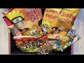 ASMR Naruto Boruto Snacks Mystery Blind Box, snack sounds no talking