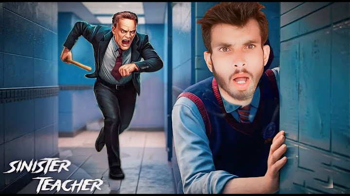 MY PRINCIPAL KIDNAPPED ME IN HIS SCHOOL | SINSTER TEACHER | HORROR GAMEPLAY