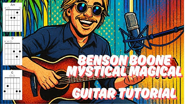 Thumbnail of Benson Boone – Mystical Magical | Guitar Tutorial (Easy Chords + Strumming)