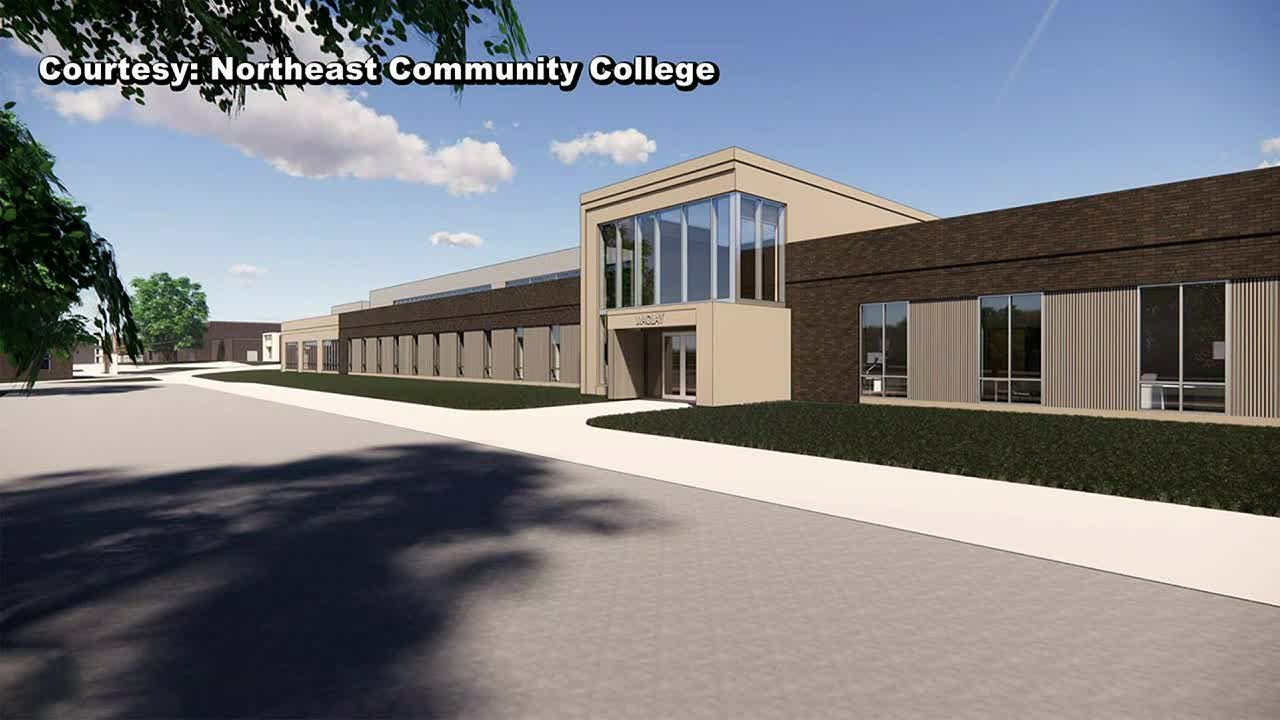 Northeast Community College replacing oldest building on campus